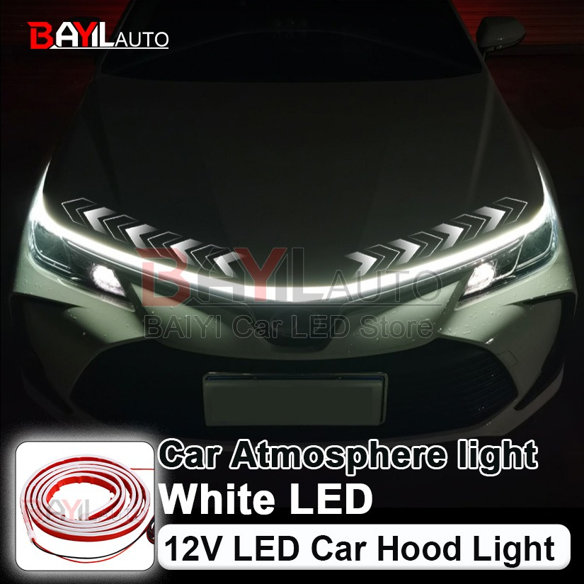 Lighting Decor Ideas - 12V White Car Hood Light Strip,