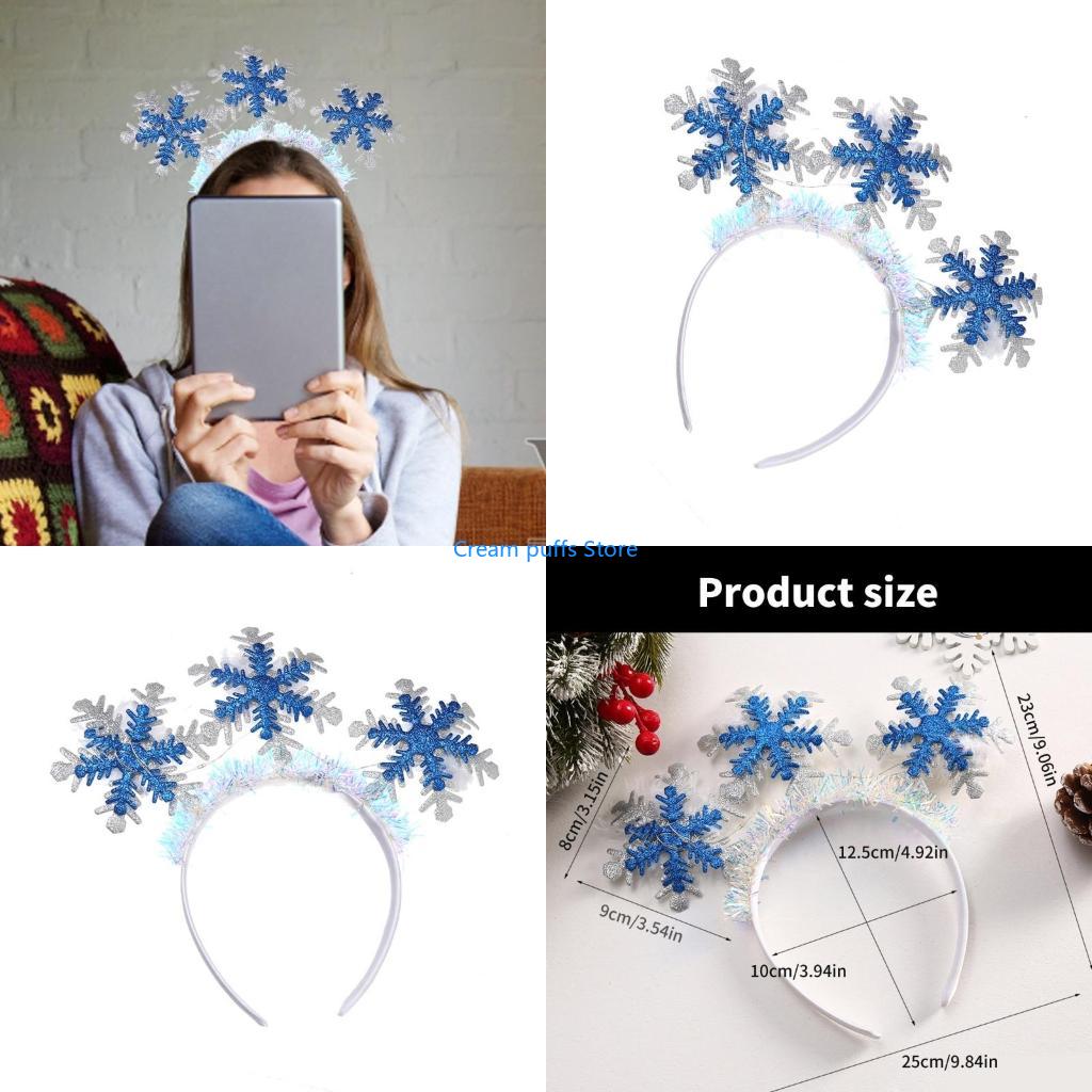 Lighting Decor Photos - 50LE Christmas Headwear Headband Photo Party