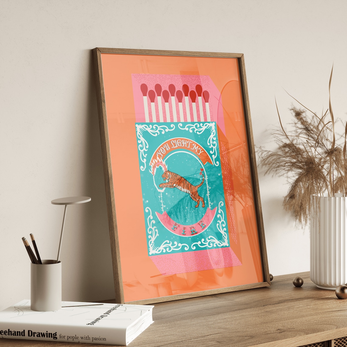 You Light My Fire Orange Match - Lighting Decor Ideas recension och pris