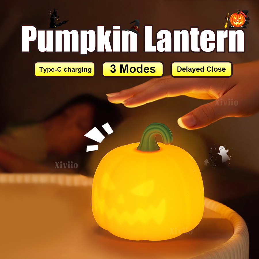 Halloween Pumpkin Lamp Super S - Lighting Decor Ideas recension och pris