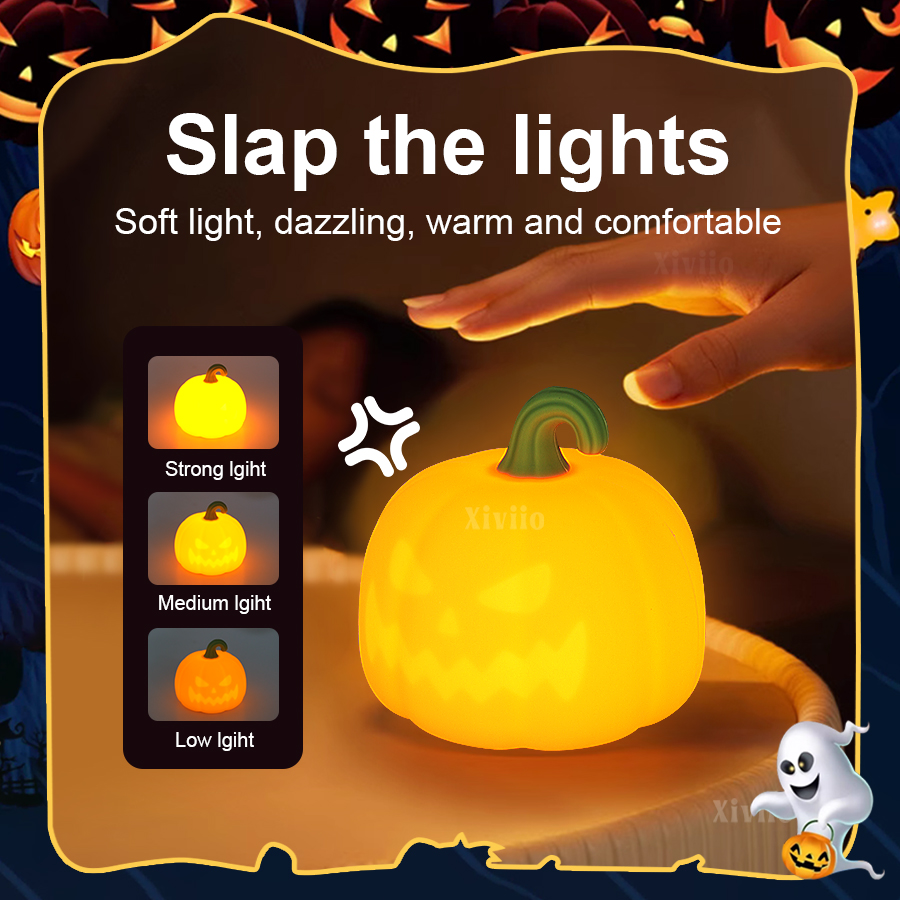 Halloween Pumpkin Lamp Super S - Lighting Decor Ideas recension och pris