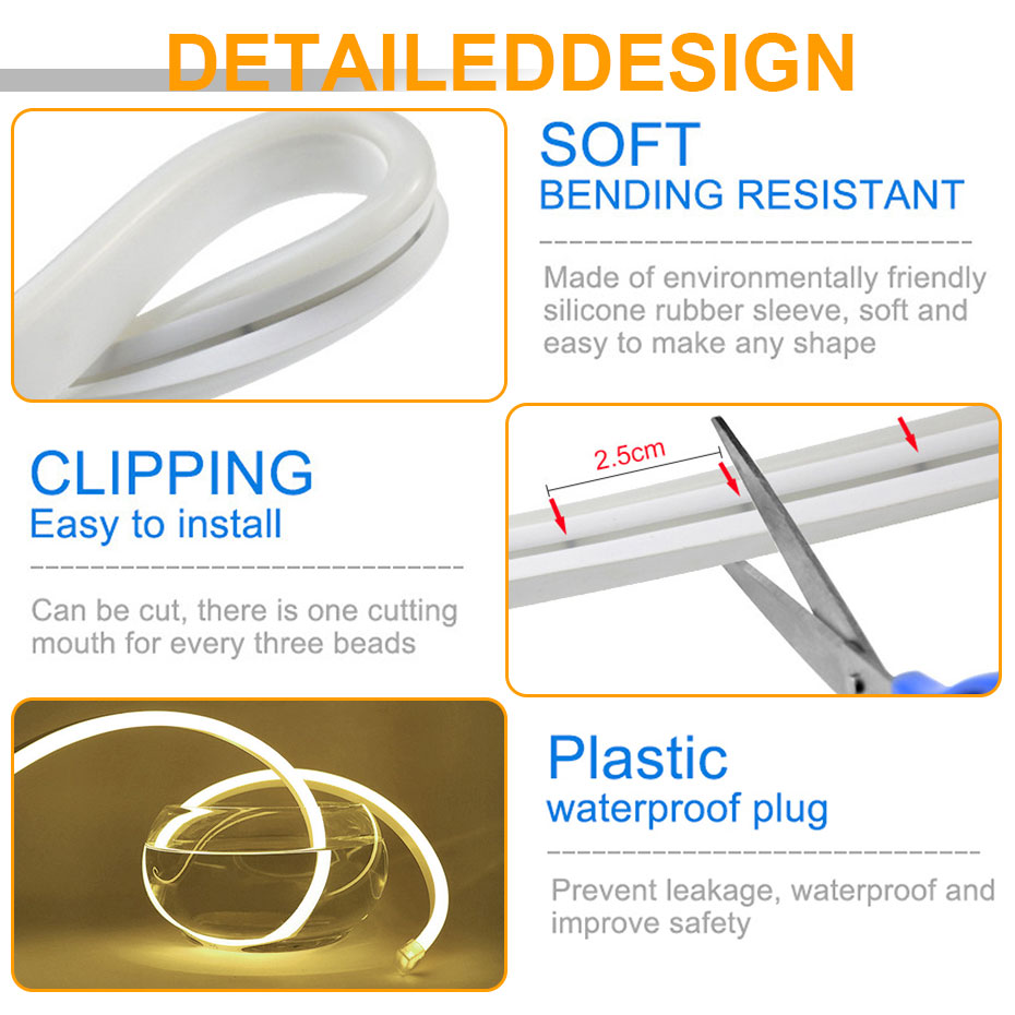 LED Strip Light 2835SMD DC12V  - Decor Lighting Hours recension och pris