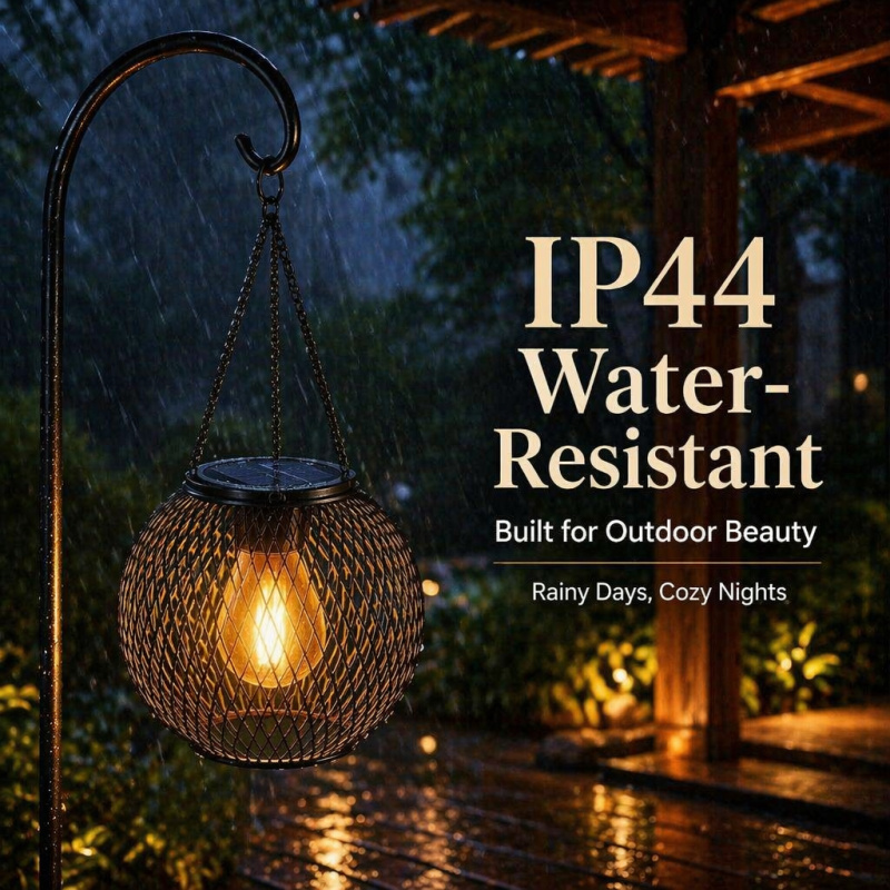 Solar Powered LED Hanging Floo - Lighting Decor Ideas recension och pris