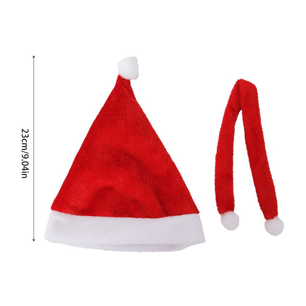 1Set Christmas Hat Scarf Decor - Lighting Tree Decor recension och pris