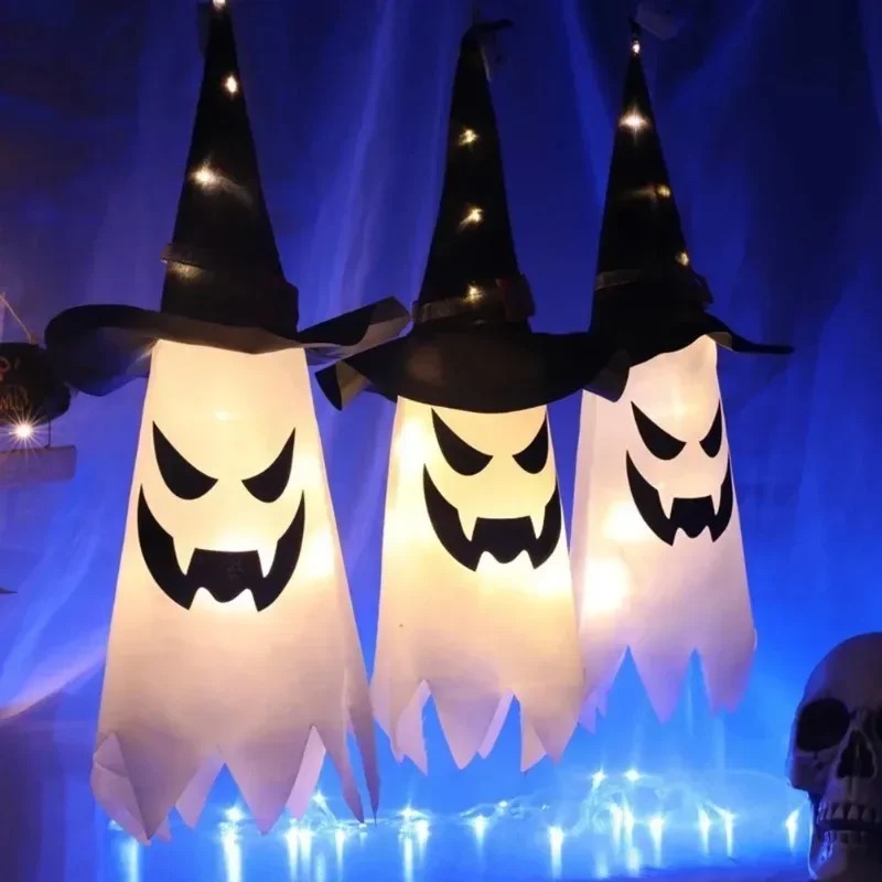 1PC Halloween Witch Hat Colorf - Lighting Decor recension och pris