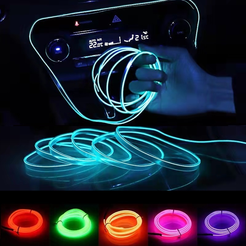 10m/3m/5m Neon LED Car Interio - Lighting Bolt Decor recension och pris