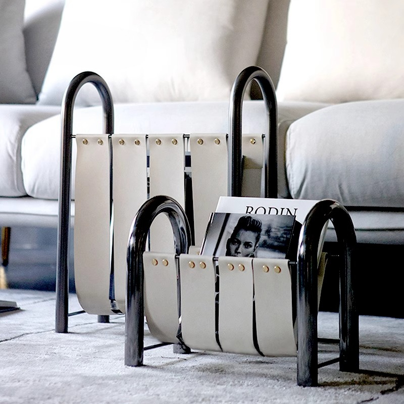 Light Luxury Metal Leather Mag - Lighting And Decor Magazine recension och pris