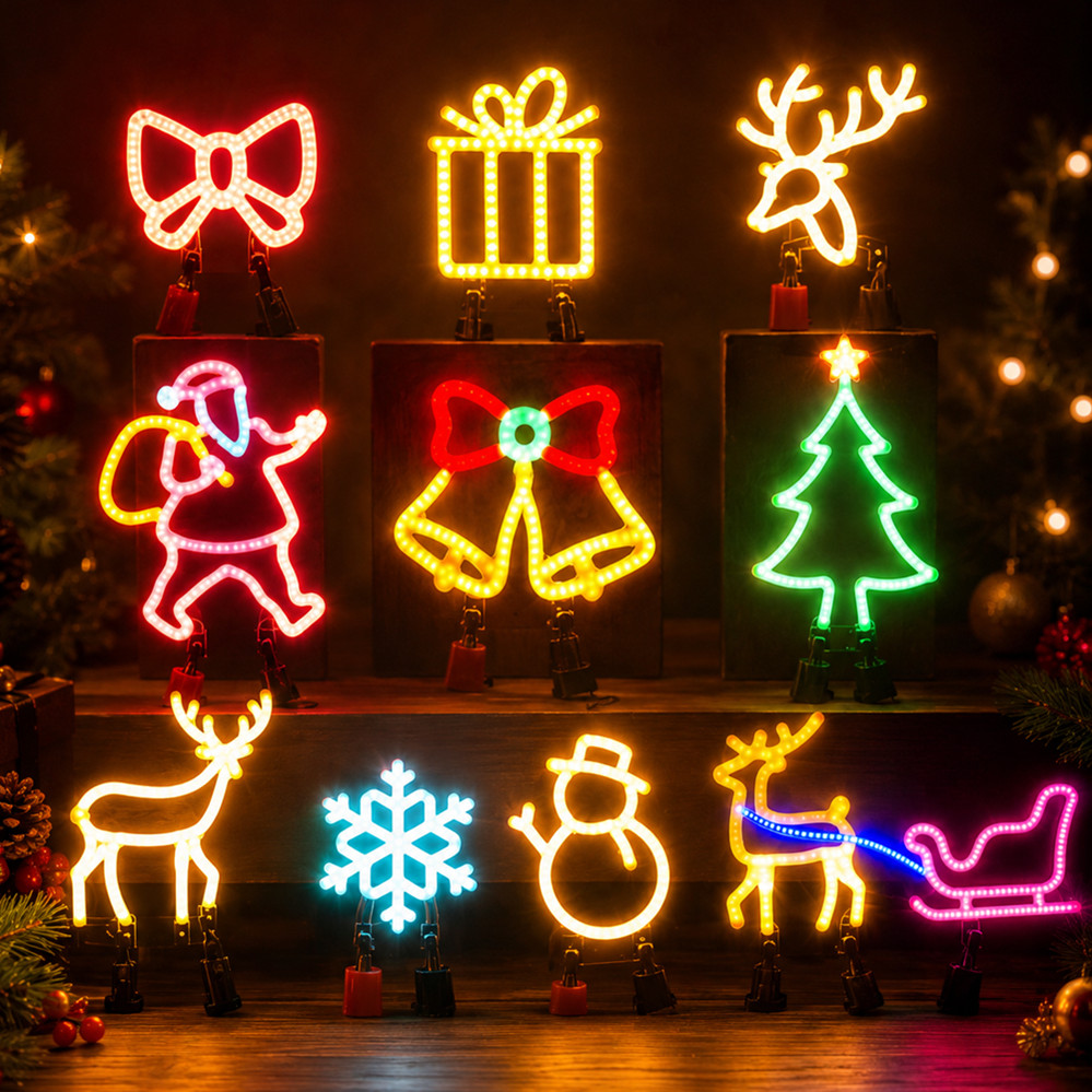 Christmas Decoration LED Neon  - Lighting Tree Decor recension och pris
