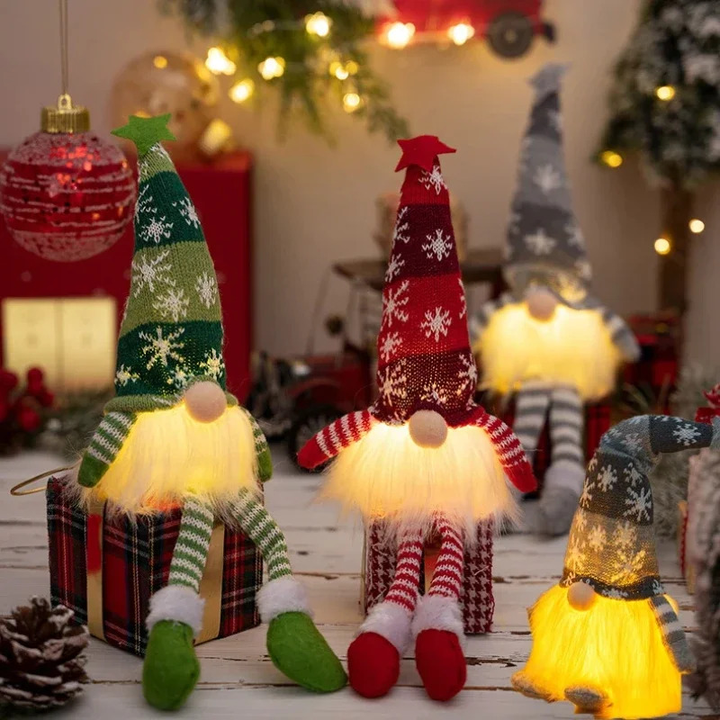 Christmas Faceless Doll Gnome  - Lighting Tree Decor recension och pris