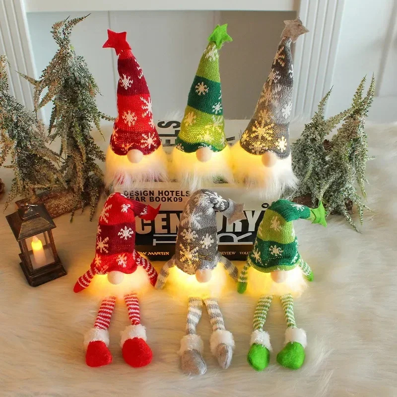 Christmas Faceless Doll Gnome  - Lighting Tree Decor recension och pris