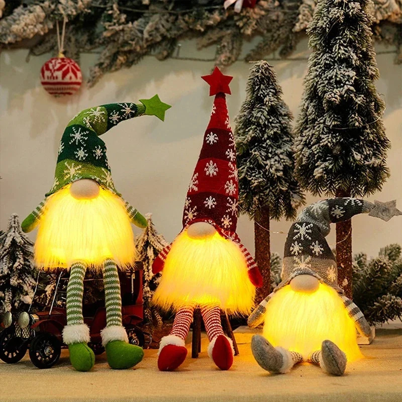 Christmas Faceless Doll Gnome  - Lighting Tree Decor recension och pris
