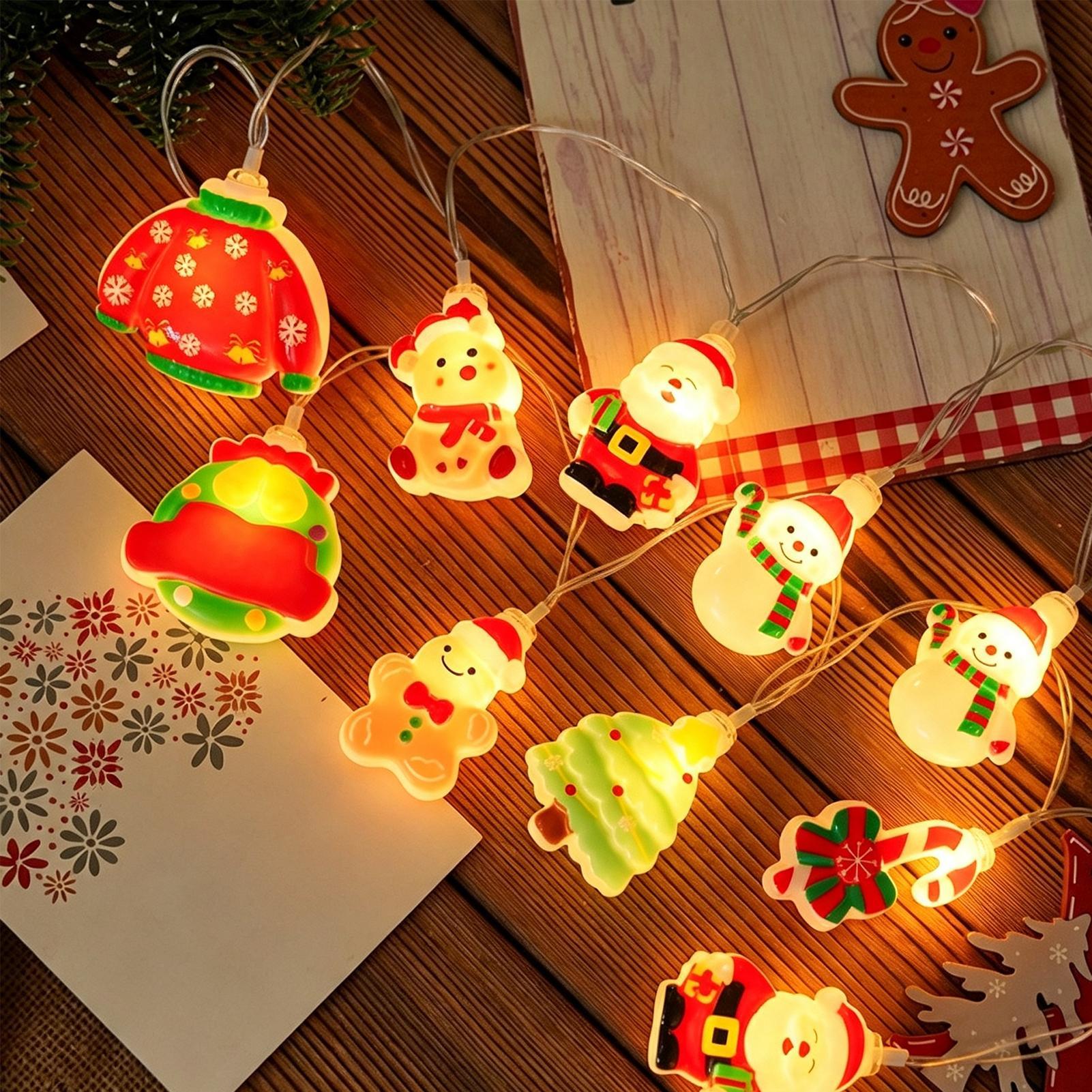 Santa Claus String Light LED S - Lighting Tree Decor recension och pris