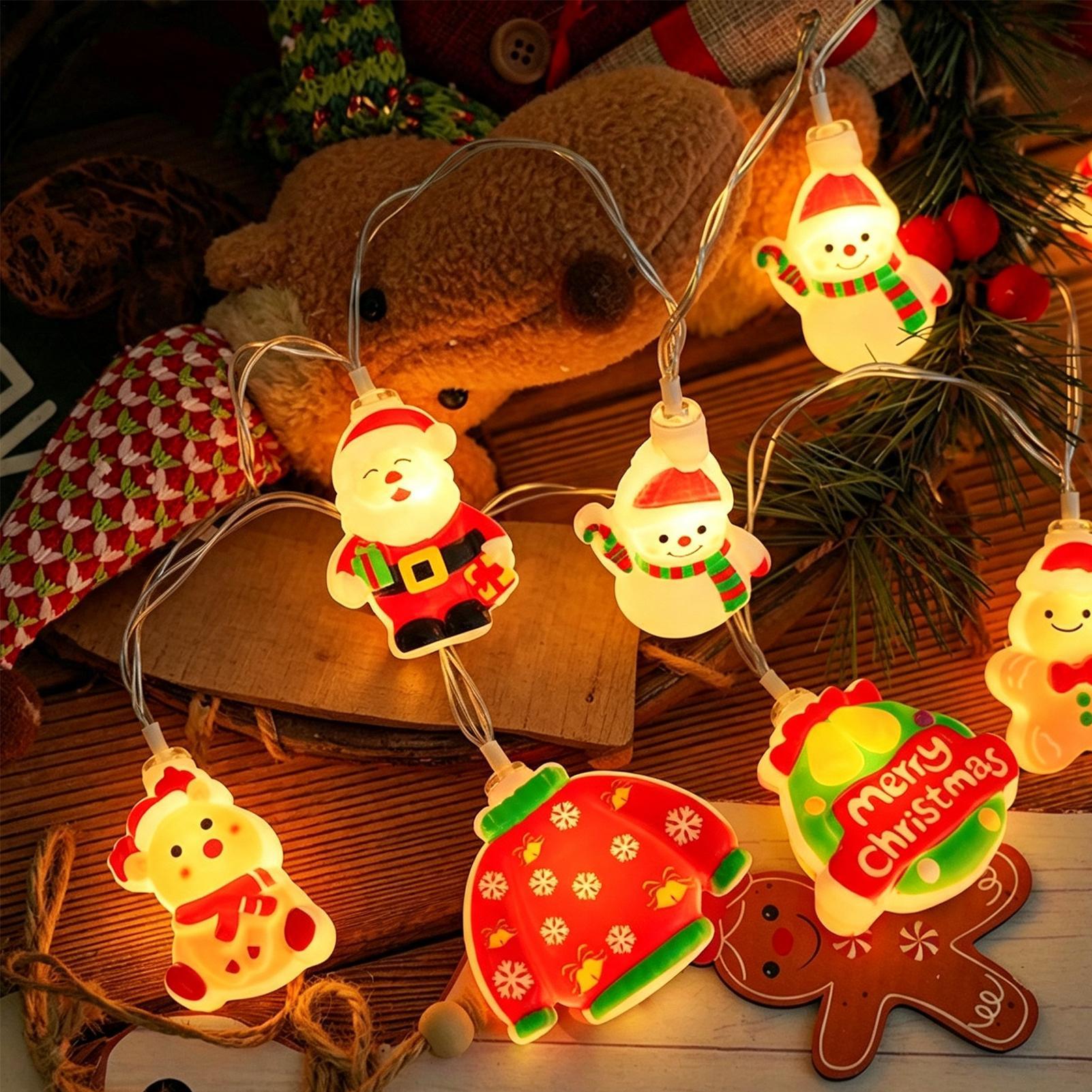 Santa Claus String Light LED S - Lighting Tree Decor recension och pris