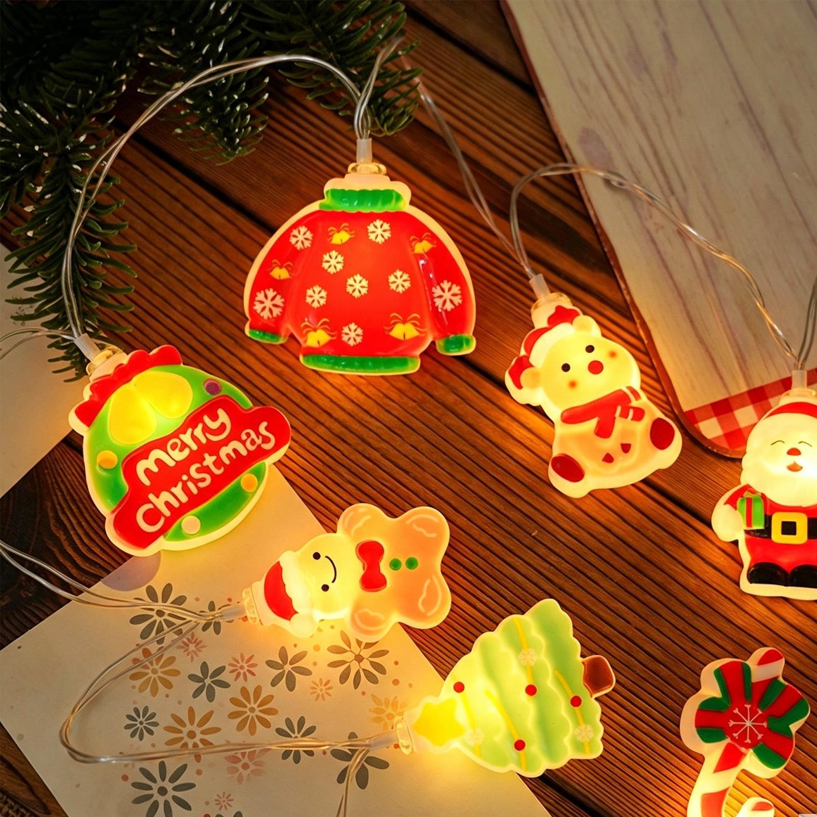 Santa Claus String Light LED S - Lighting Tree Decor recension och pris