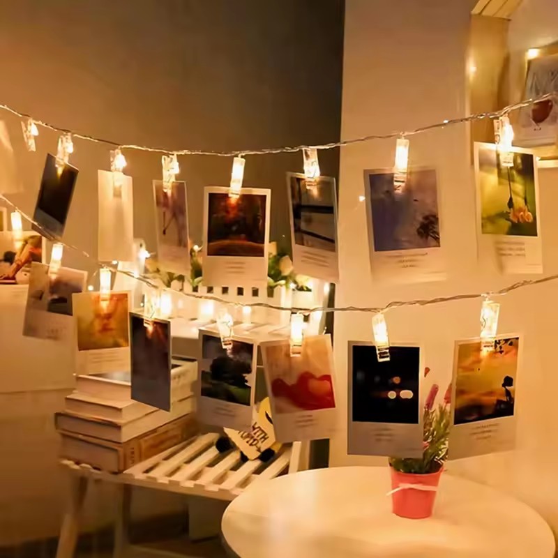 1.5-10m Photo Clip Fairy Strin - Lighting Decor Photos recension och pris
